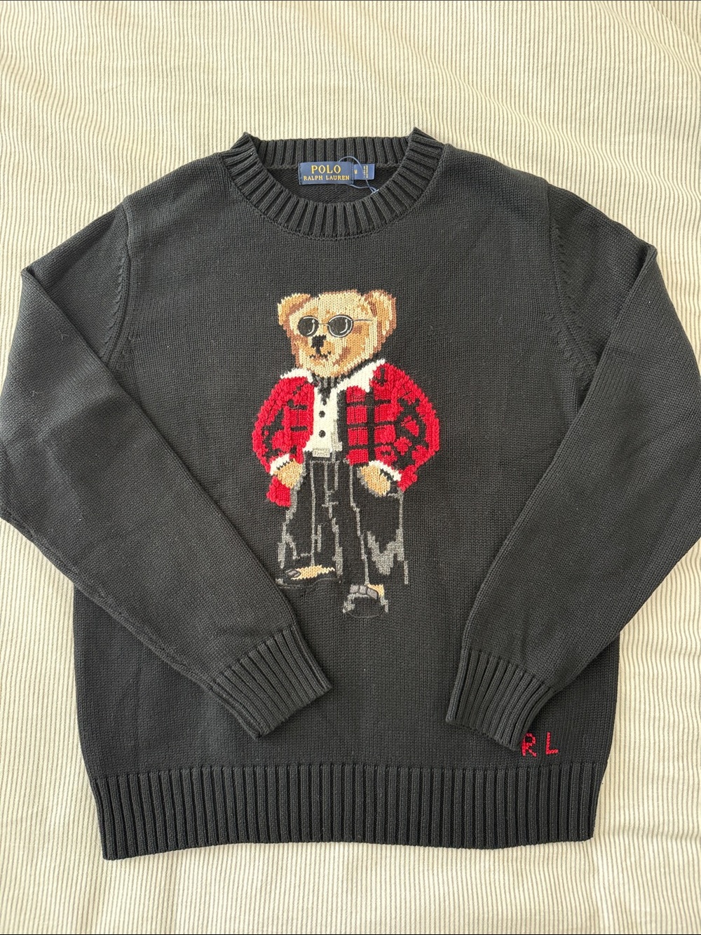 NW Polo Bear Cotton Sweater